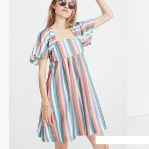 Madewell Mini Dress in Festival Stripe. Size S. RP$110. Great Cond!